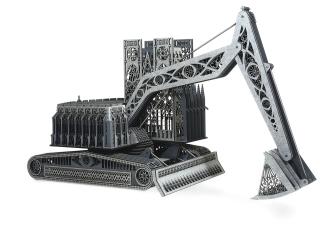 Wim Delvoye - Caterpillar Scale Model #5