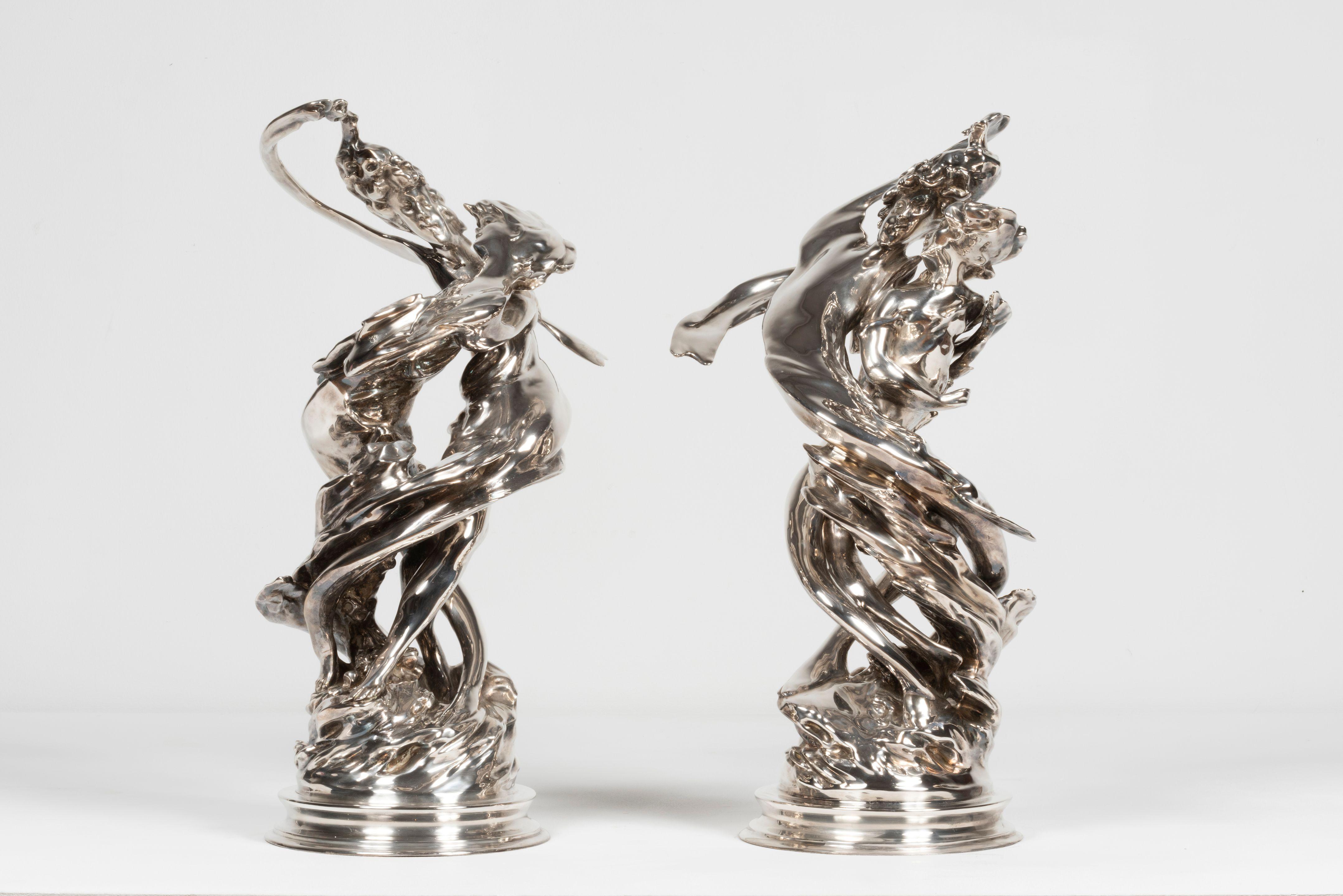 Wim Delvoye - Daphnis & Chloë (counterclockwise)