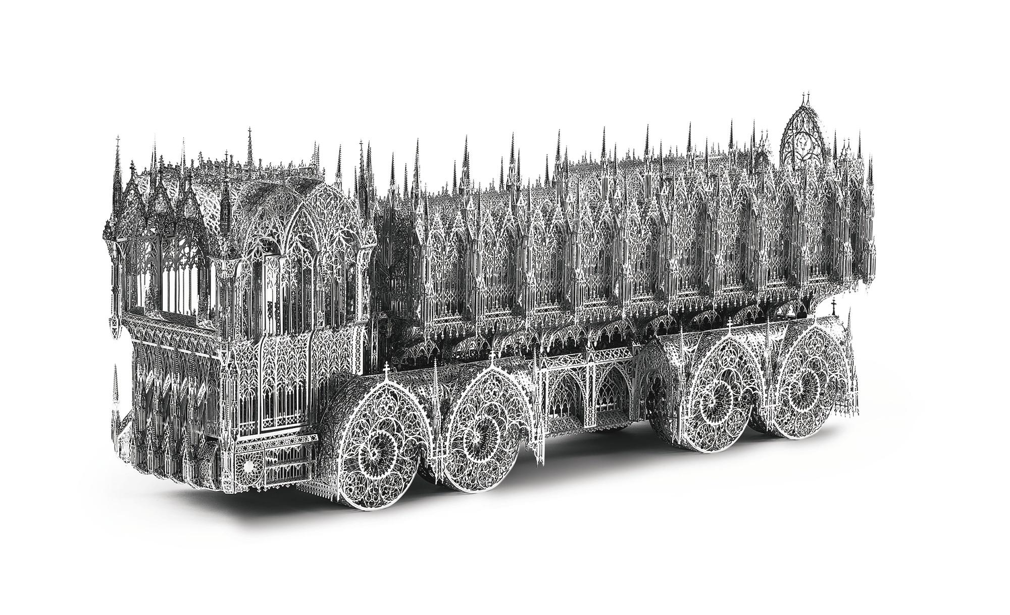 Wim Delvoye - Dump Truck (Scale Model 1:6)