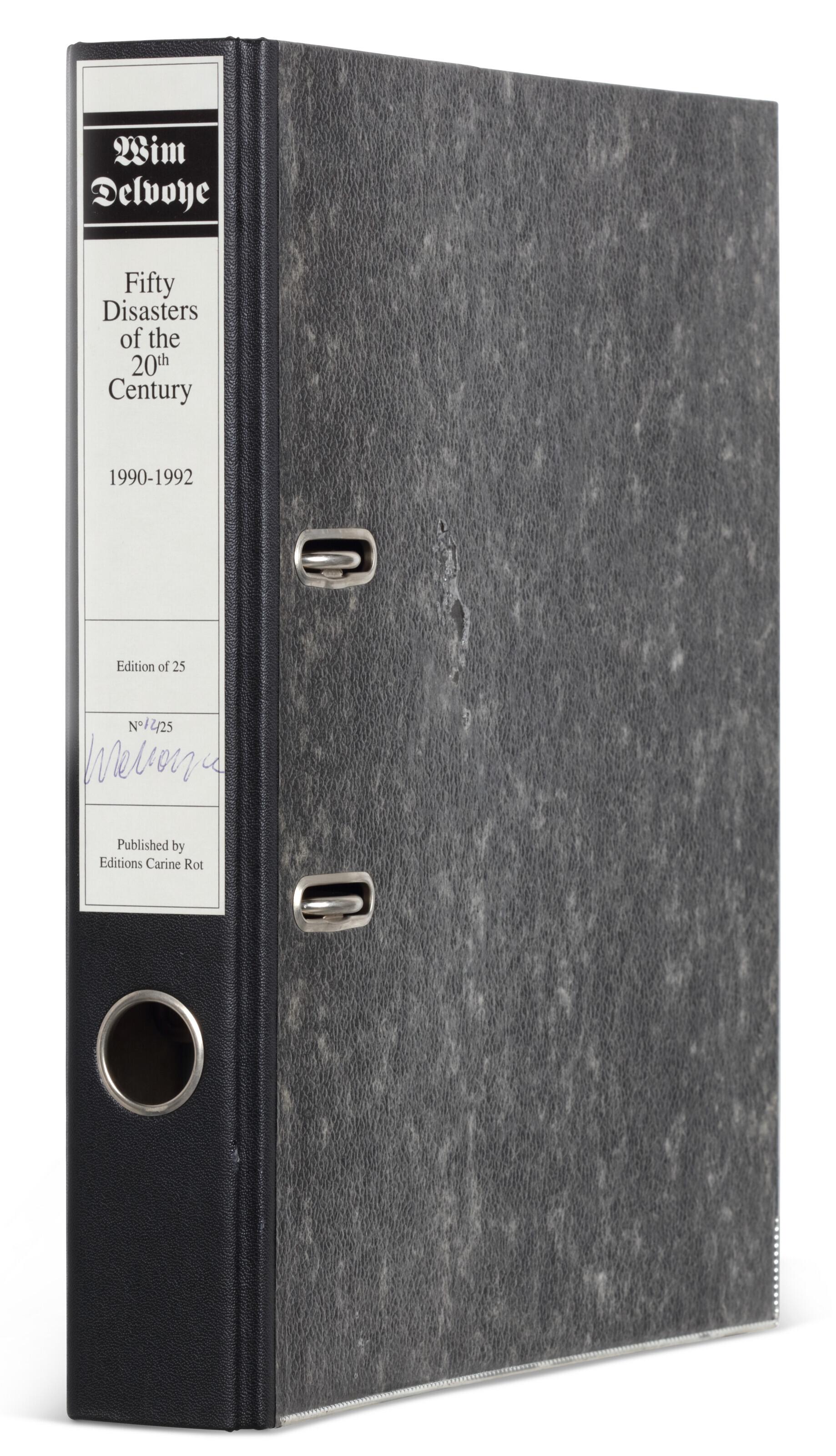 Wim Delvoye - Fifty Disasters of the 20th Century