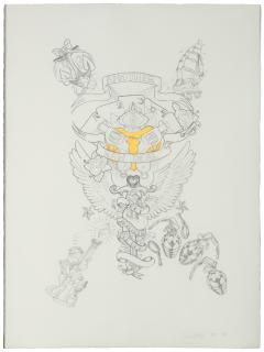 Wim Delvoye - Untitled (Another Raw Deal Joey Johnny Dee Dee)