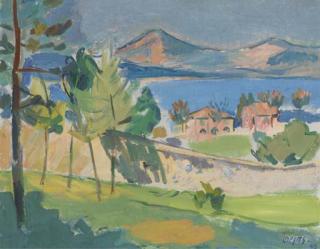 Wim Oepts - Les Muriers, Paysage À St. Tropez