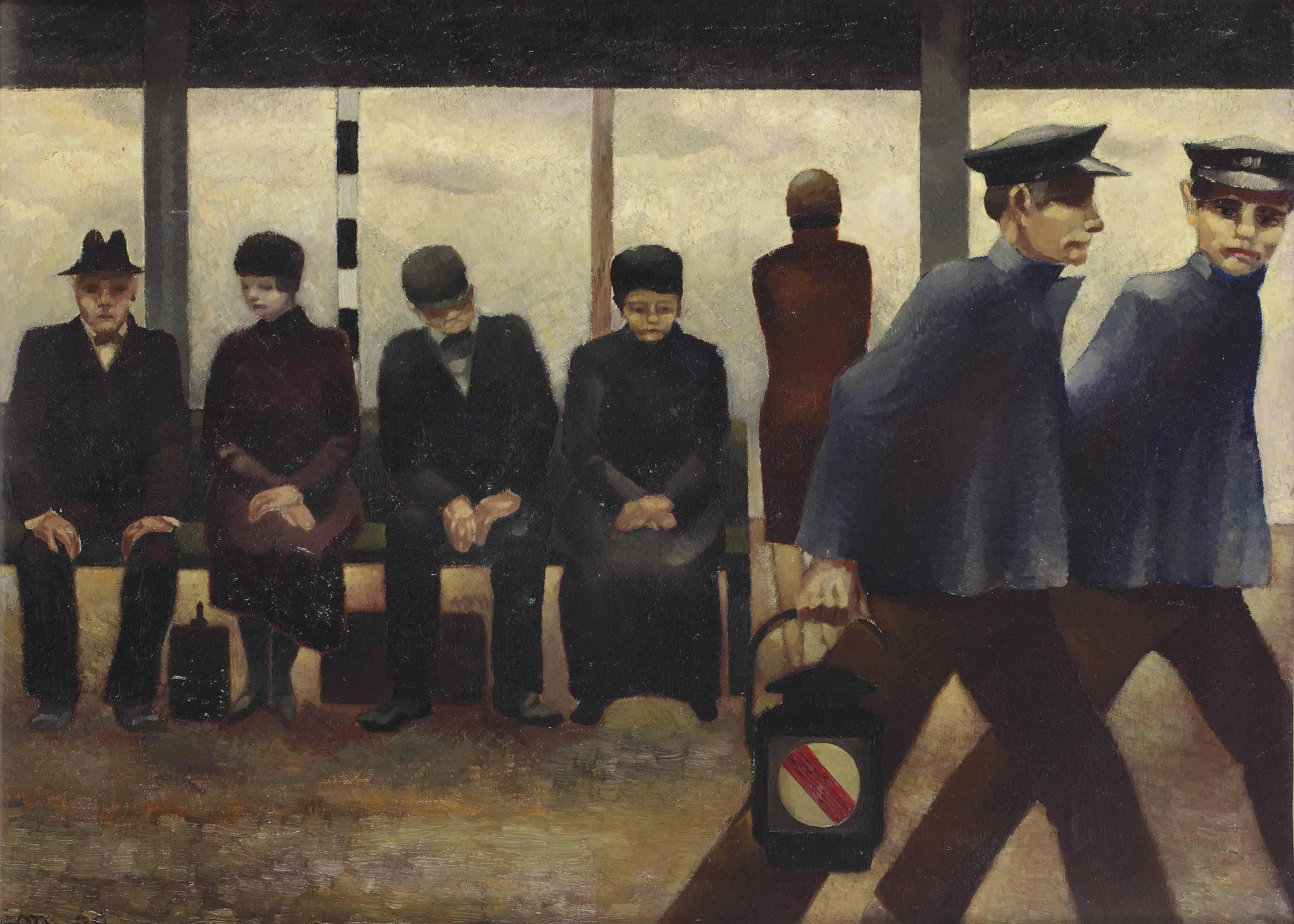 Wim Oepts - Station te Uitgeest