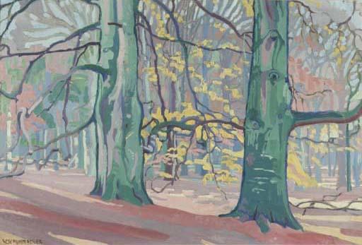 Wim Schuhmacher - Herfstbos