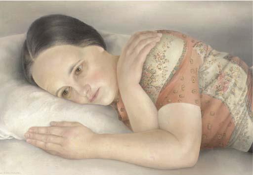 Wim Schuhmacher - Liggende vrouw, Melitta