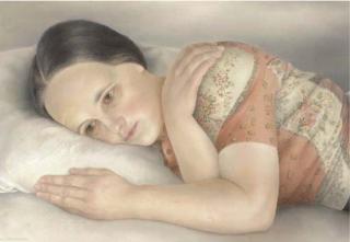 Wim Schuhmacher - Liggende vrouw, Melitta