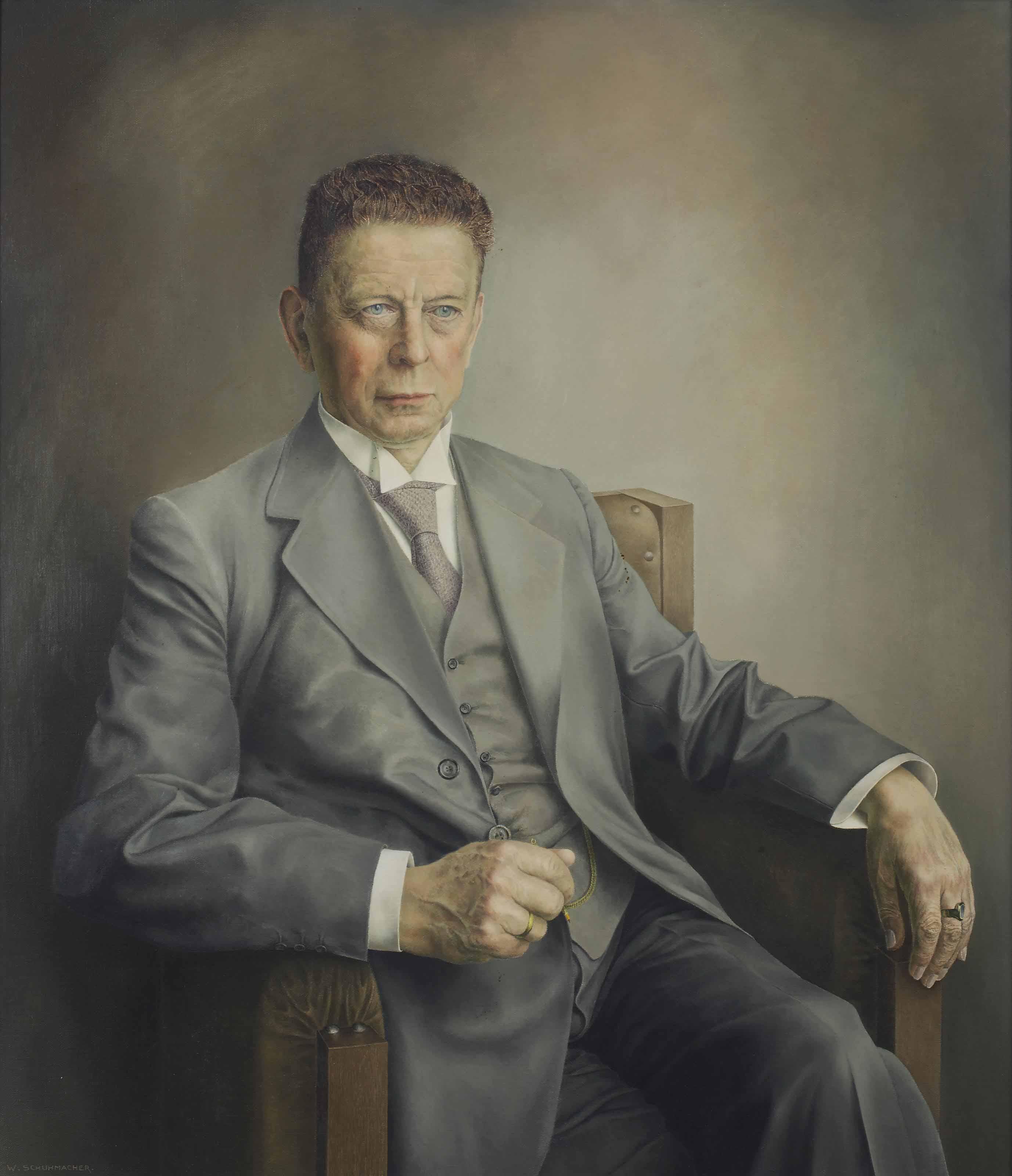 Wim Schuhmacher - Portrait Of Hugo Van Manen