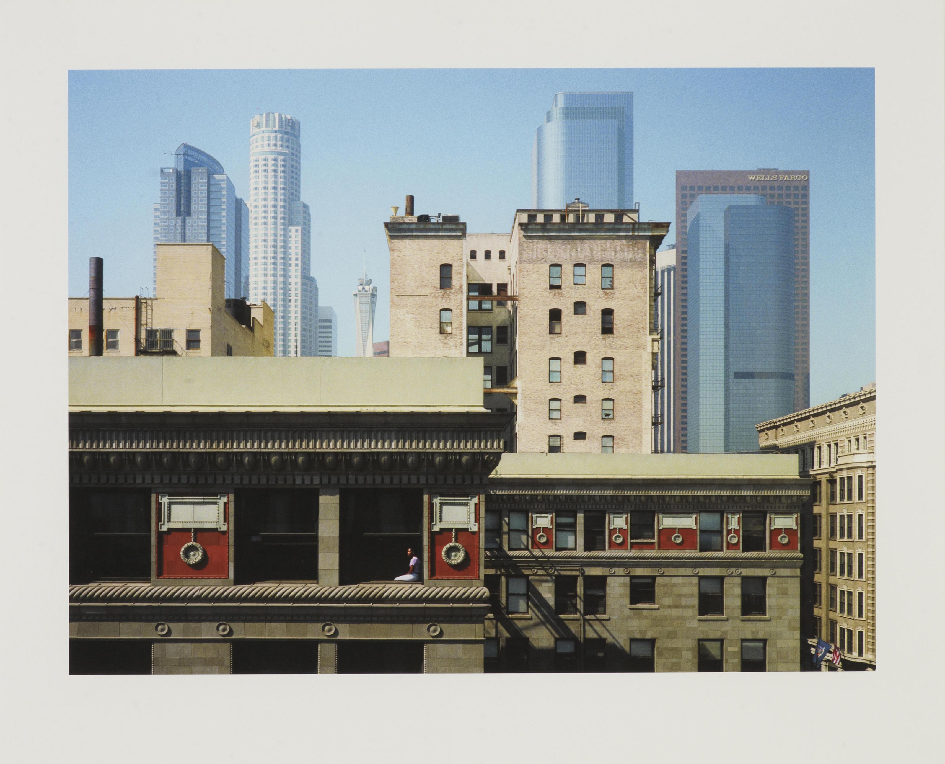 Wim Wenders - Girl in Window, Los Angeles, 1999