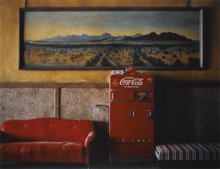 Wim Wenders - Lounge Painting #1 Gila Bend, Arizona