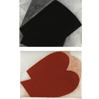 Win Knowlton - Bird Series #29 And Bird Series #35: Two Drawings