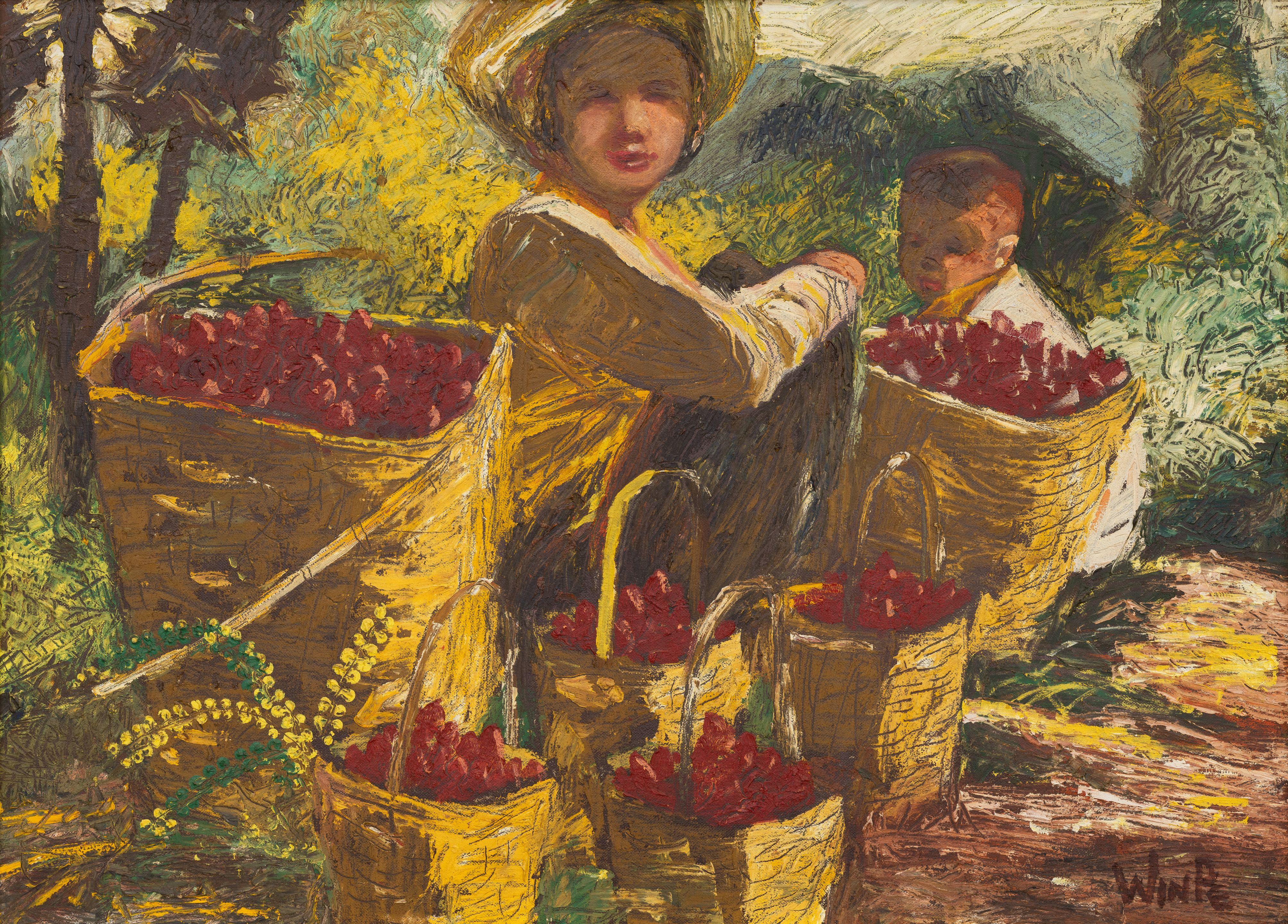 Win Pe - Strawberry Seller