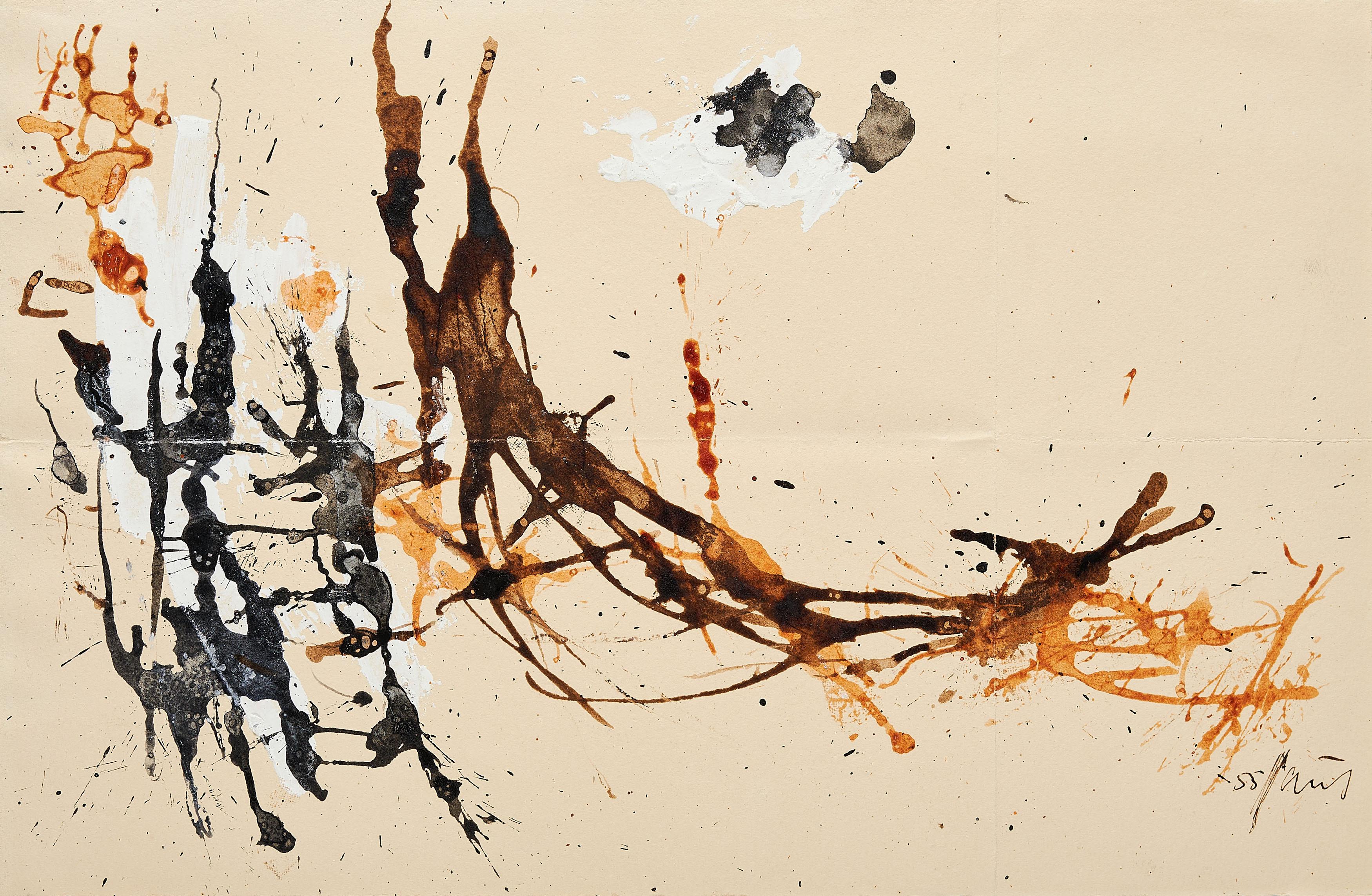 Winfred Gaul - Neujahrsgruß 1955/56.