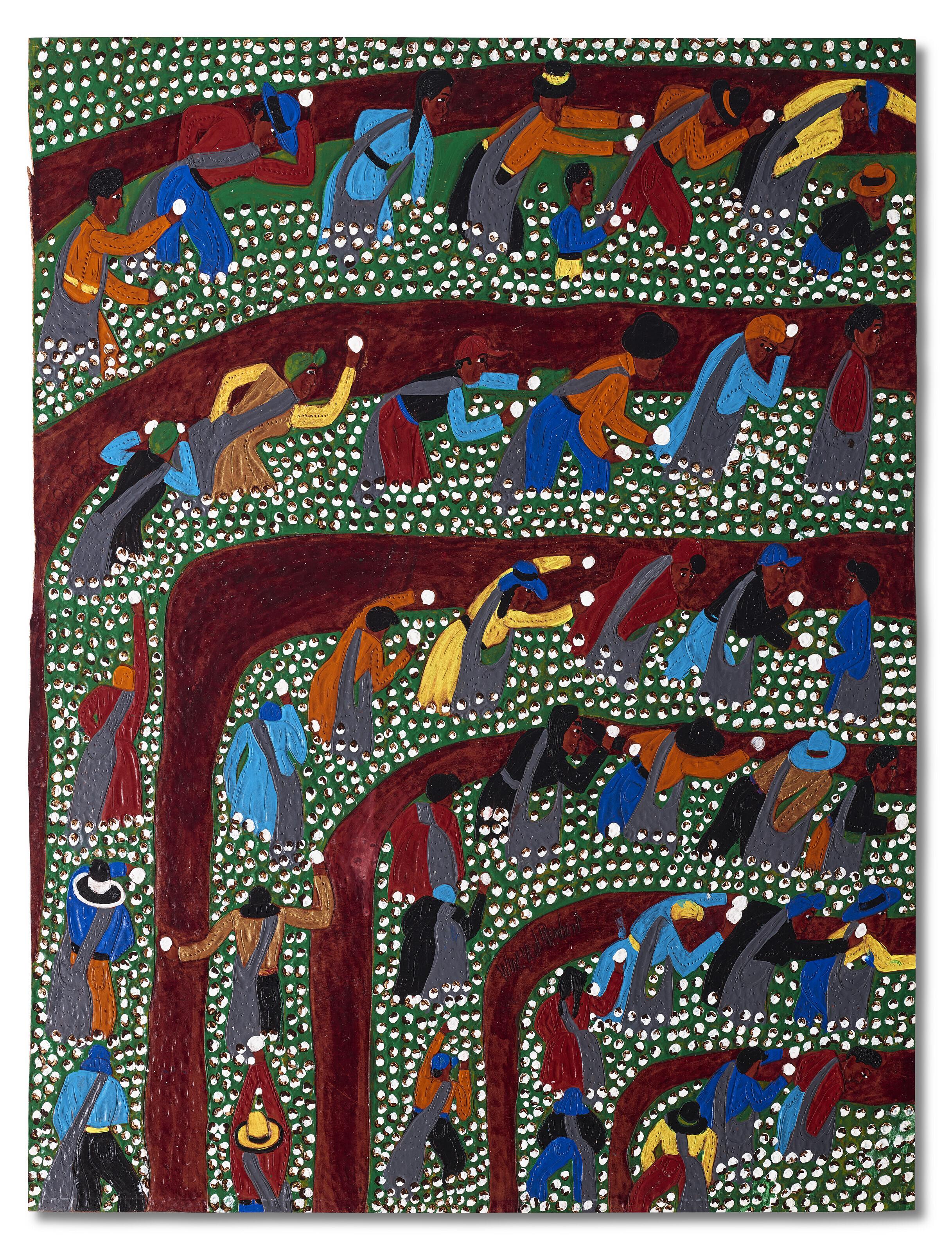 Winfred Rembert - Picking Cotton, Rows to the Right