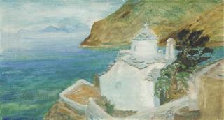Winifred Nicholson - Aegean coastline