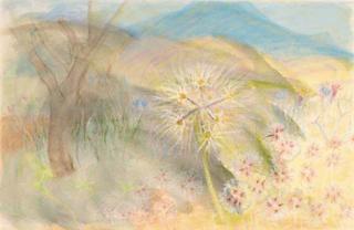 Winifred Nicholson - Field Flowers and Tree