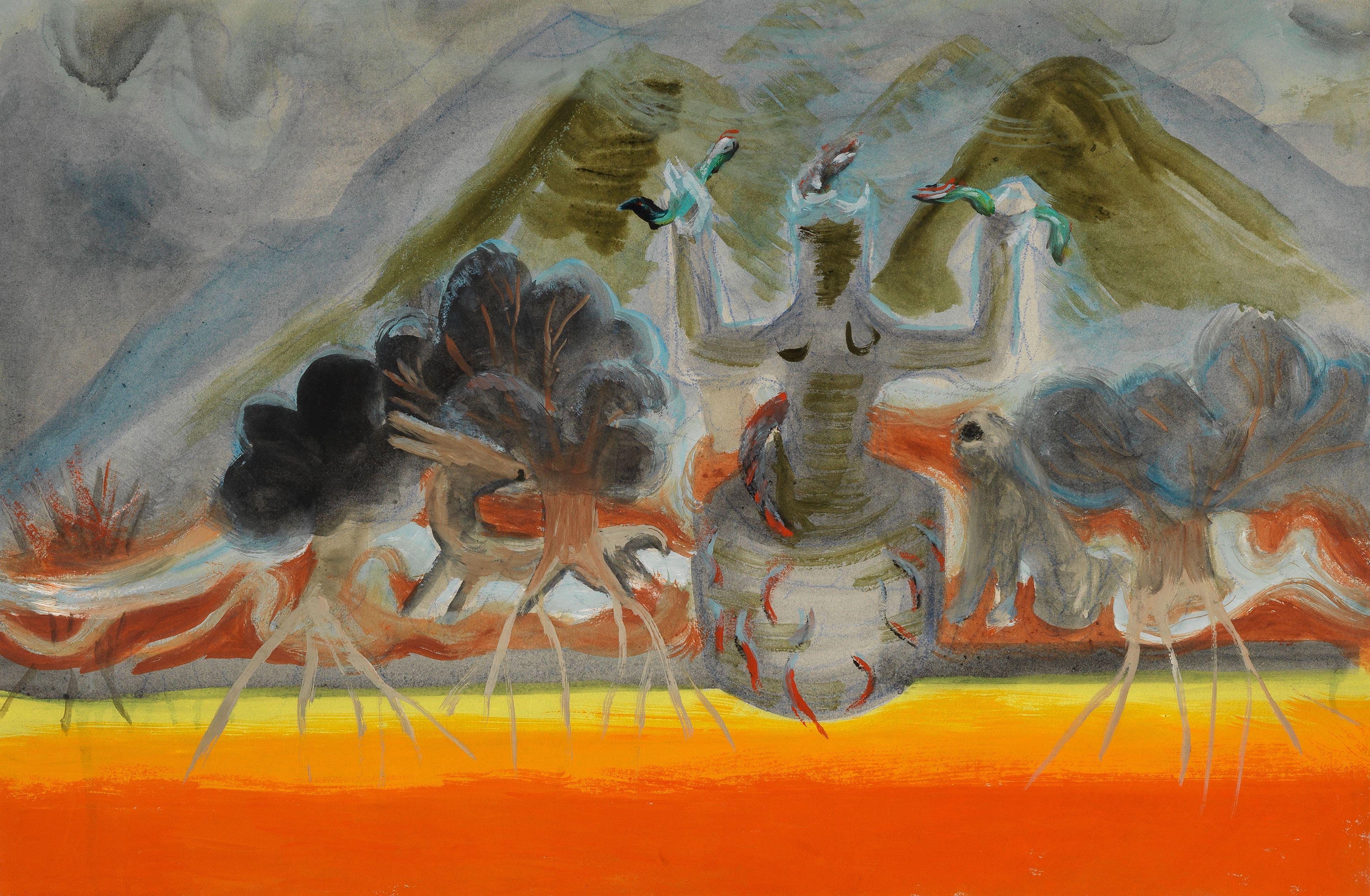 Winifred Nicholson - Minoan Goddess