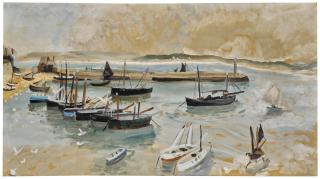 Winifred Nicholson - St Ives Harbour