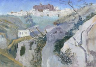 Winifred Nicholson - St John\'s Monastery, Patmos, Greece
