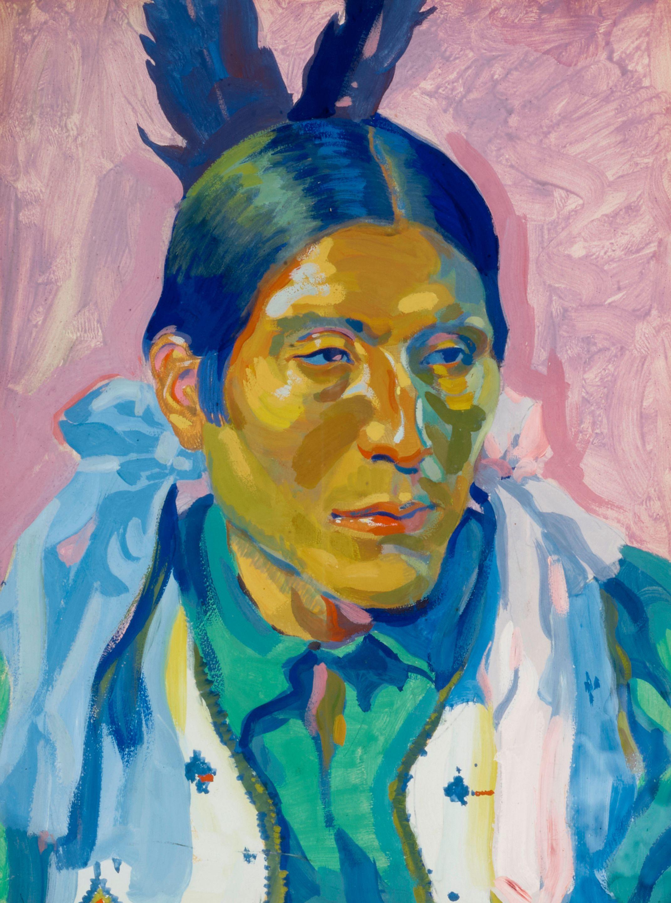 Winold Reiss - Yellow Elk