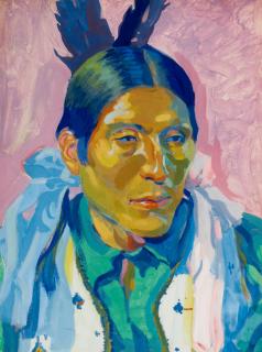 Winold Reiss - Yellow Elk