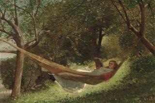 Winslow Homer - Girl in the Hammock