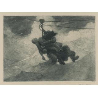 Winslow Homer - Life Line (Goodrich 91)