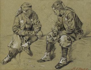 Winslow Homer - Study For The Brierwood Pipe