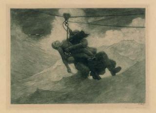 Winslow Homer - The Life Line (Goodrich 91)