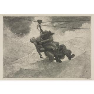 Winslow Homer - The Life Line (Goodrich 92)