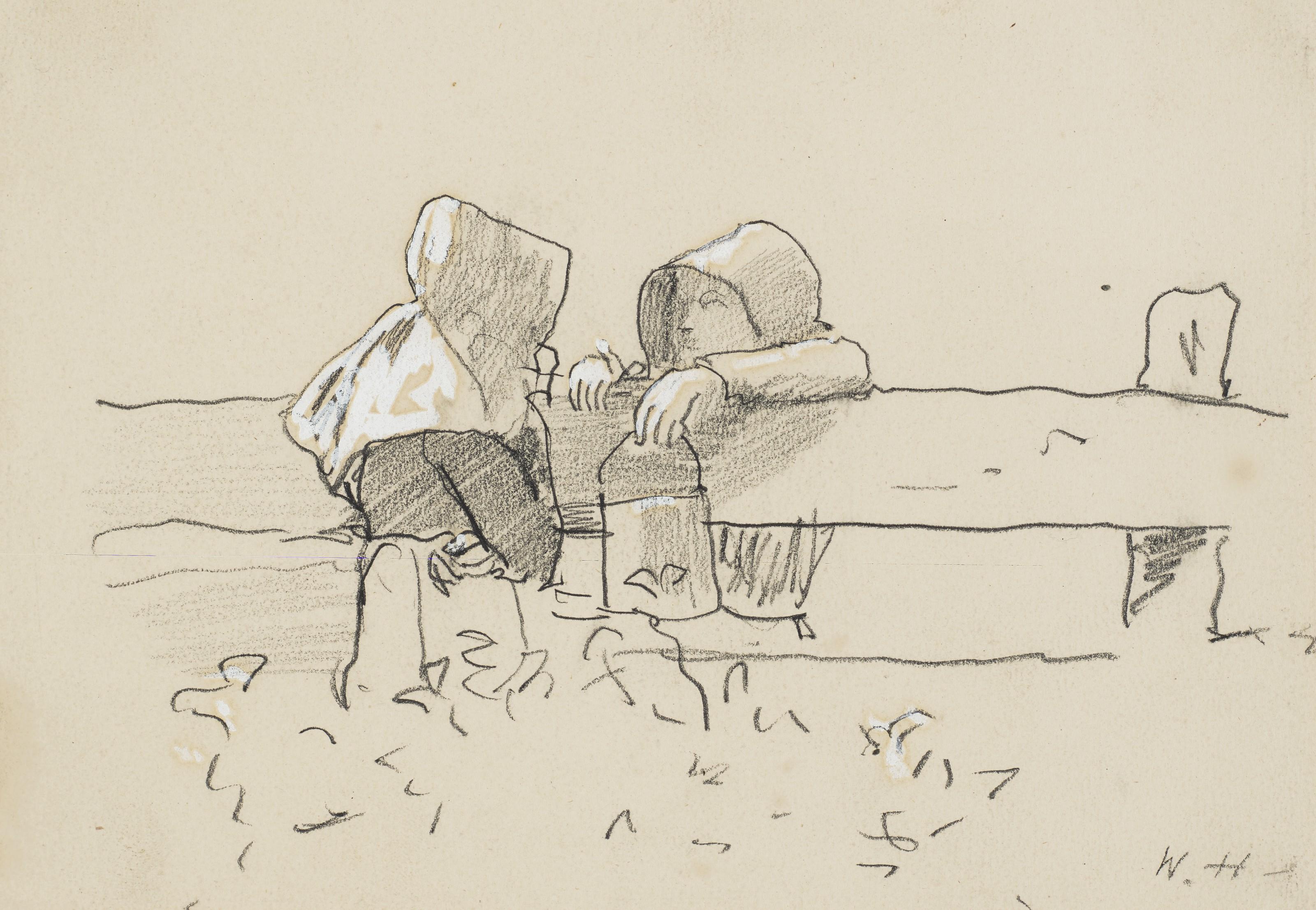 Winslow Homer - Two Girls Blackberrying