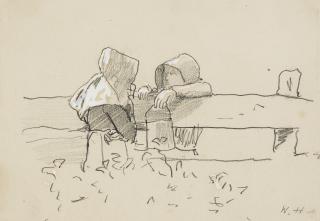 Winslow Homer - Two Girls Blackberrying