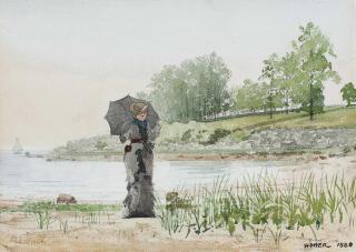 Winslow Homer - Young Woman