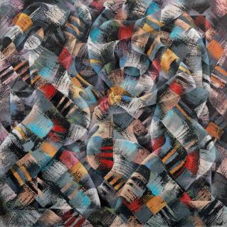 Wisdom Kudowor - Draped Figuration V (unframed)