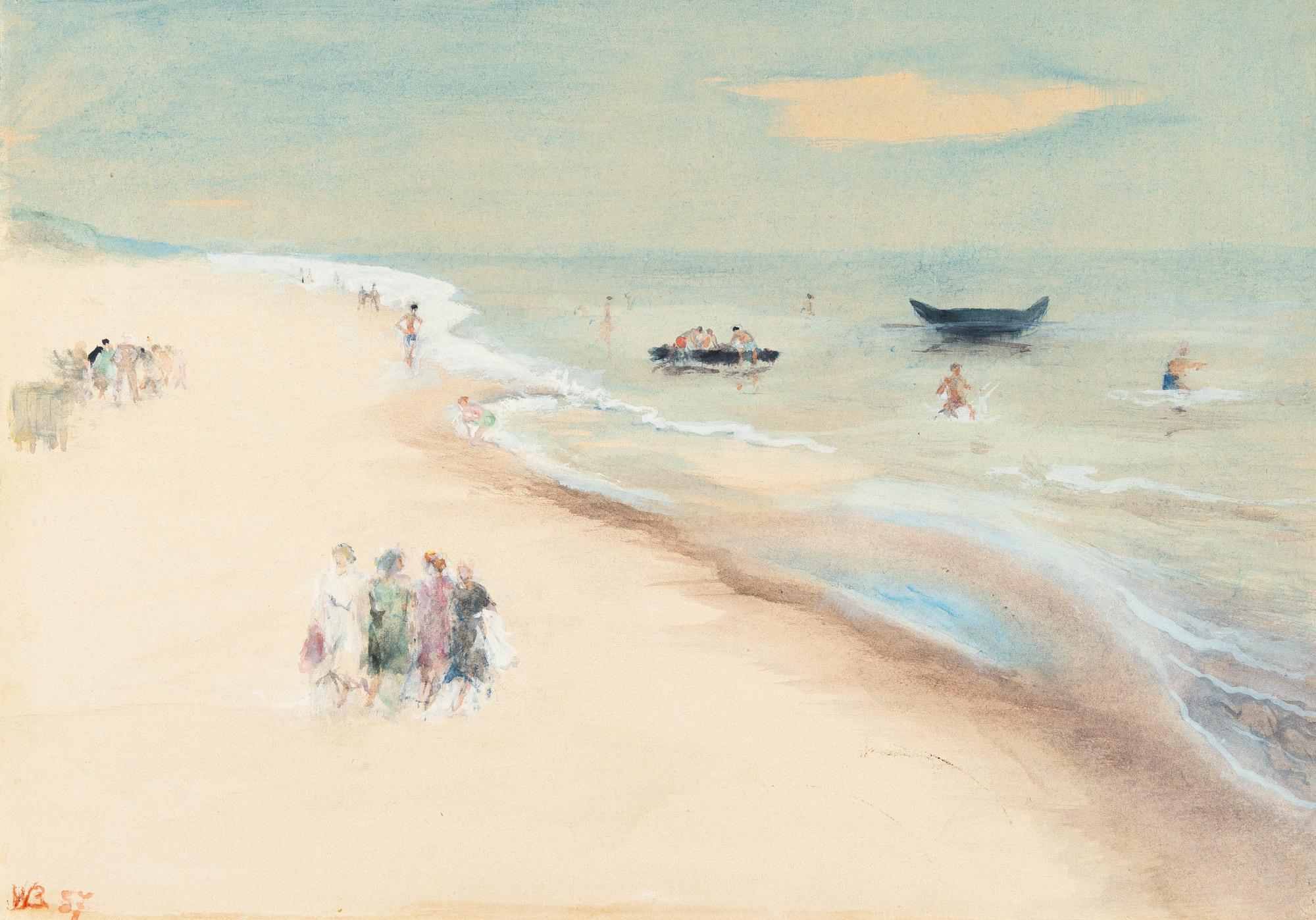 Wladimir Georgiewitsch von Bechtejeff - „Au bord de la mer Baltique“