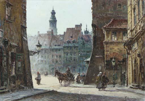 Wladislaw T. Chmielinski - A Summer Day in Warsaw