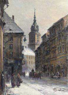 Wladyslaw Chemielinski - Warsaw in Winter