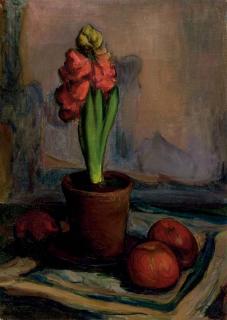 Wladyslaw Slewinski - Nature morte à la jacinthe