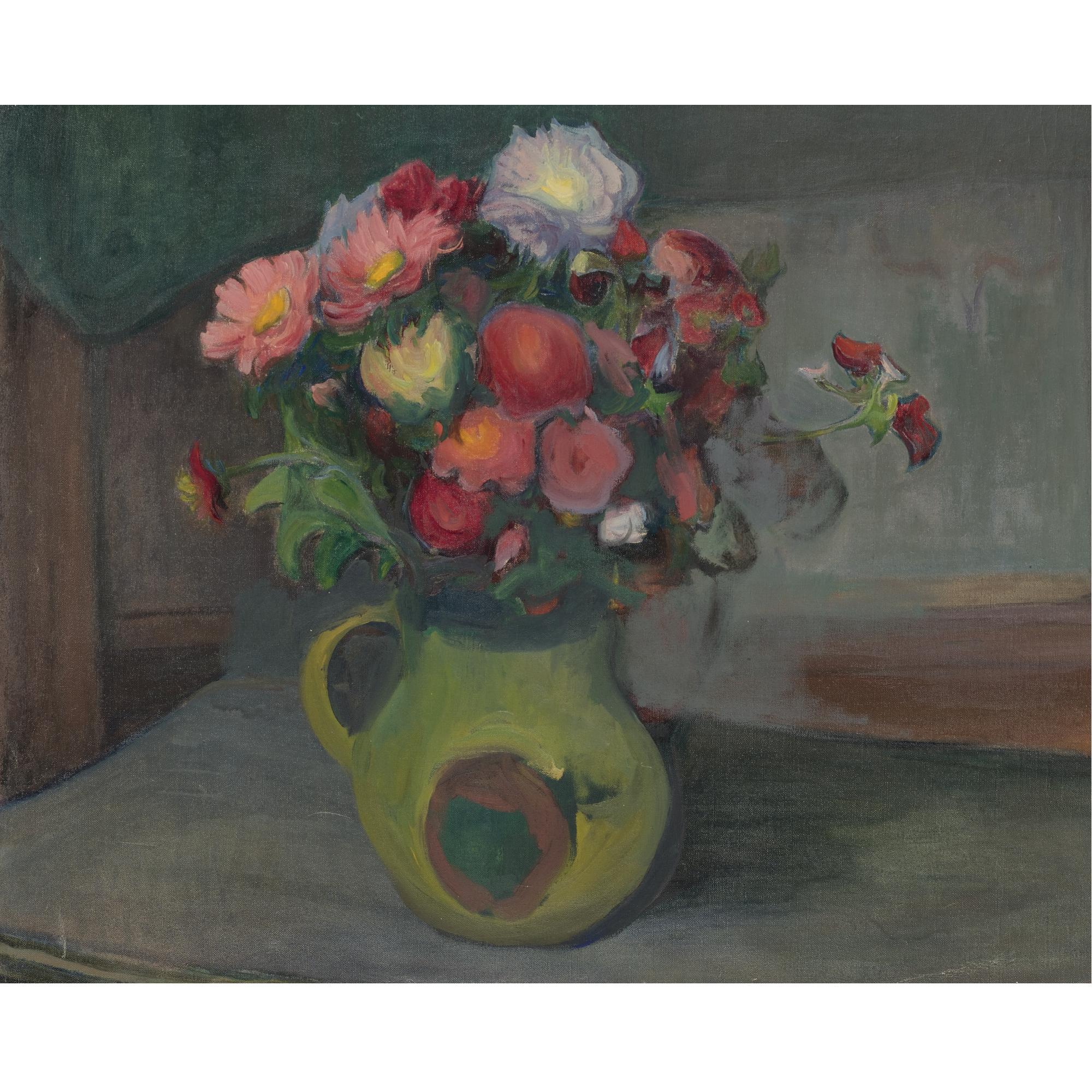 Wladyslaw Slewinski - Reines-Marguerites Dans La Cruche