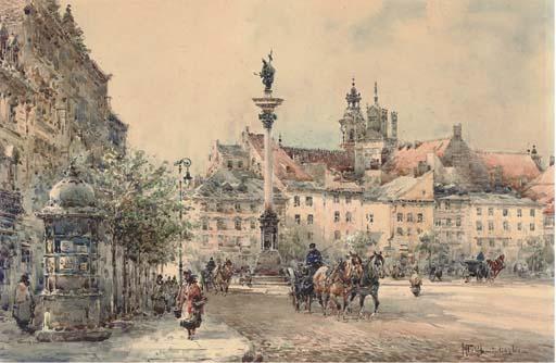 Wladyslaw T. Chemielinski - Castle square, Warsaw