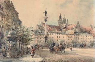 Wladyslaw T. Chemielinski - Castle square, Warsaw