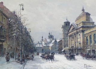 Wladyslaw T. Chemielinski - Passing by the Church