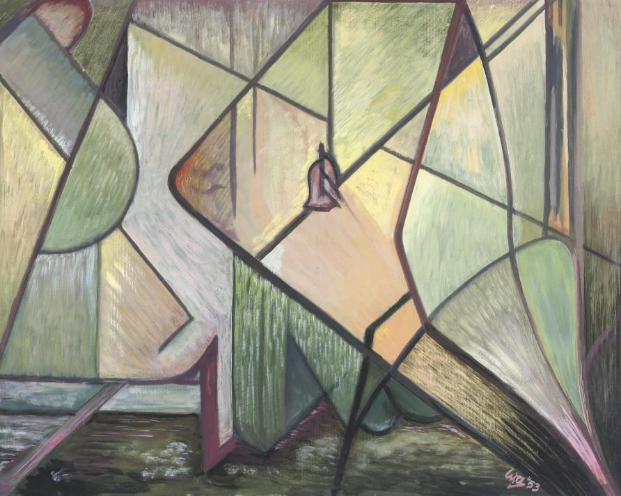 Wobbe Alkema - Abstract composition