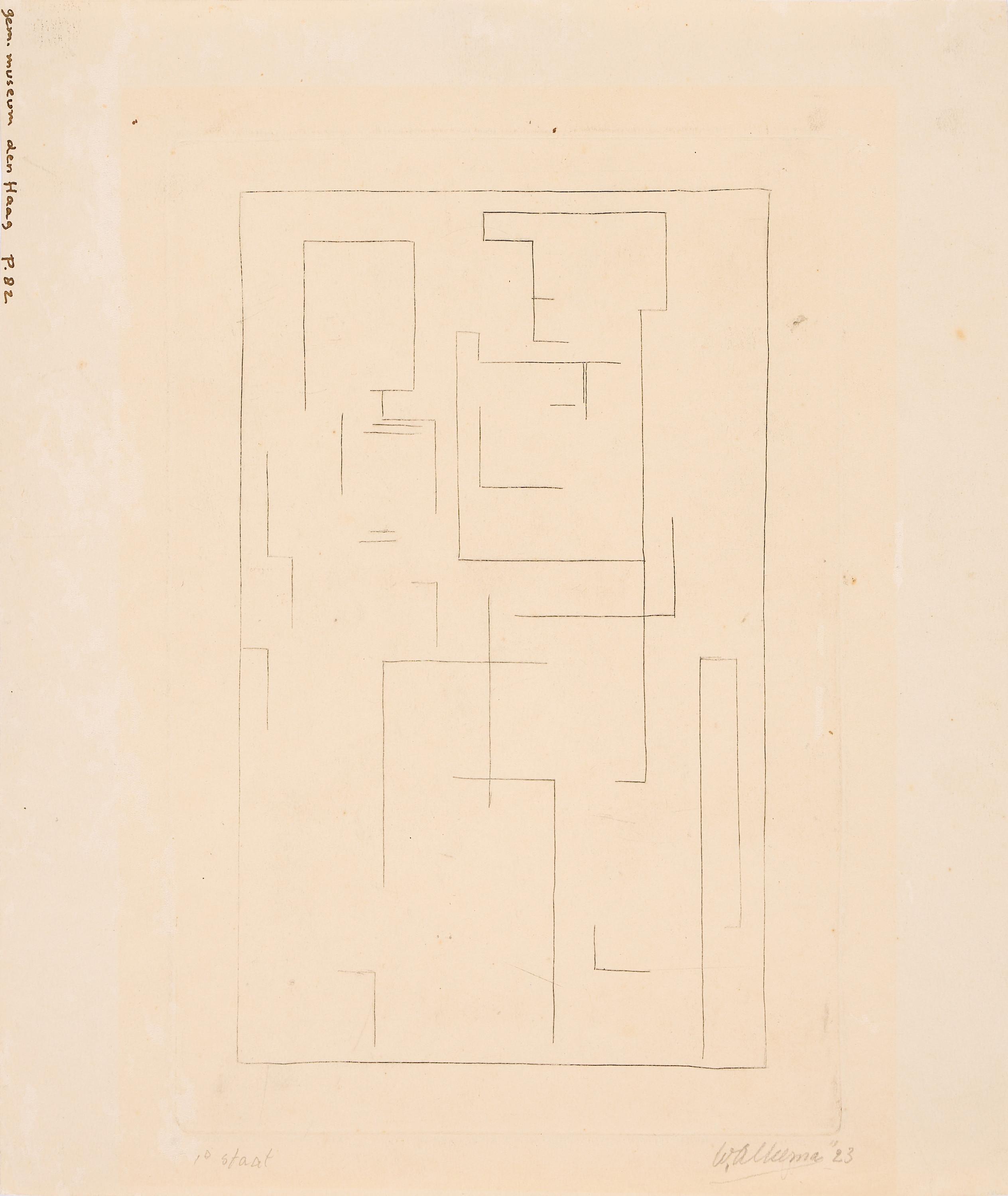 Wobbe Alkema - Ohne Titel.
