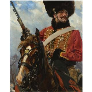 Woiciech Ritter Von Kossak - Polish Horseman