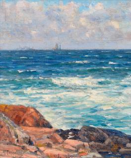 Woldemar Toppelius - Coastal View.