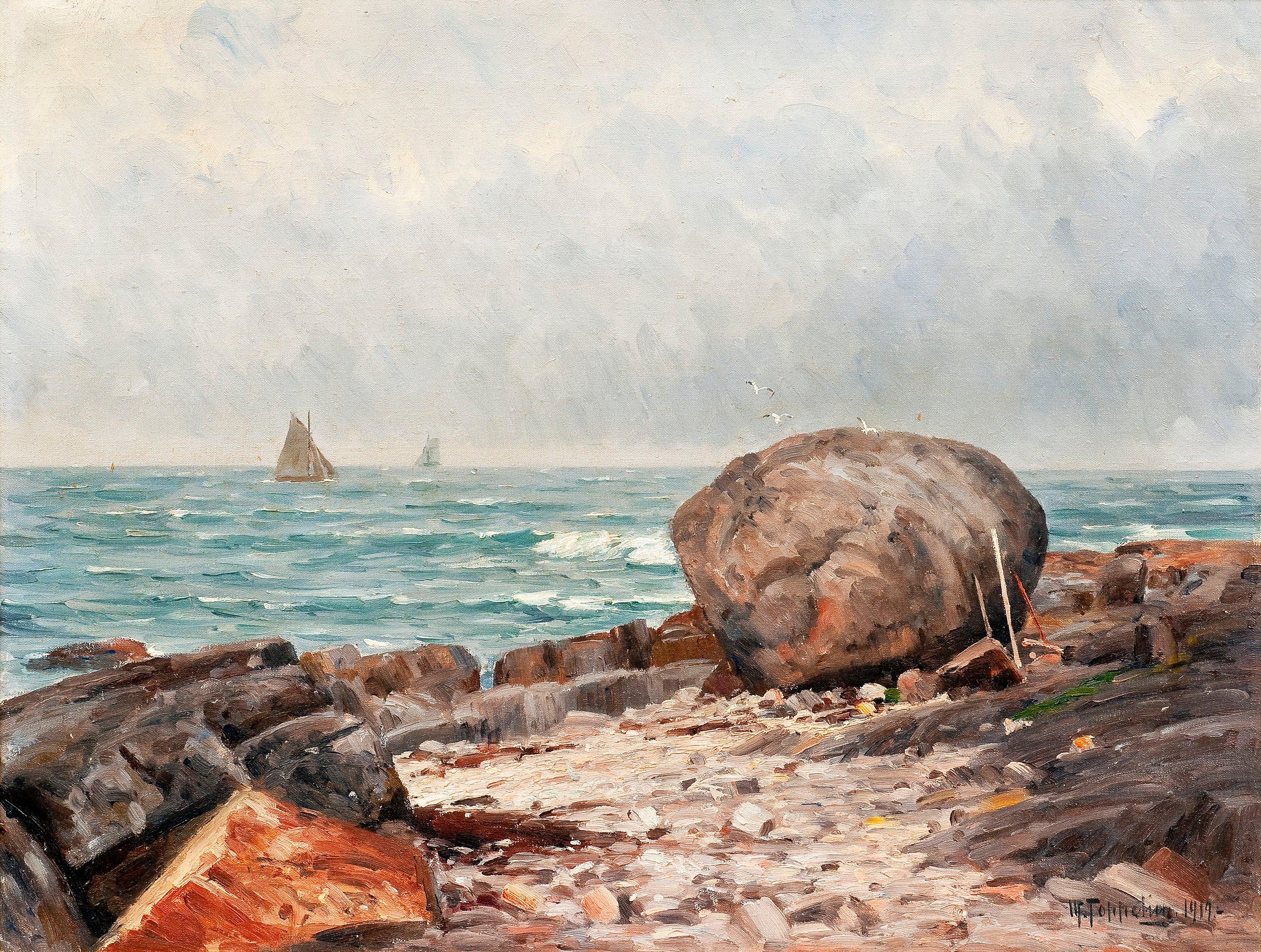 Woldemar Toppelius - Rocks On The Shore.