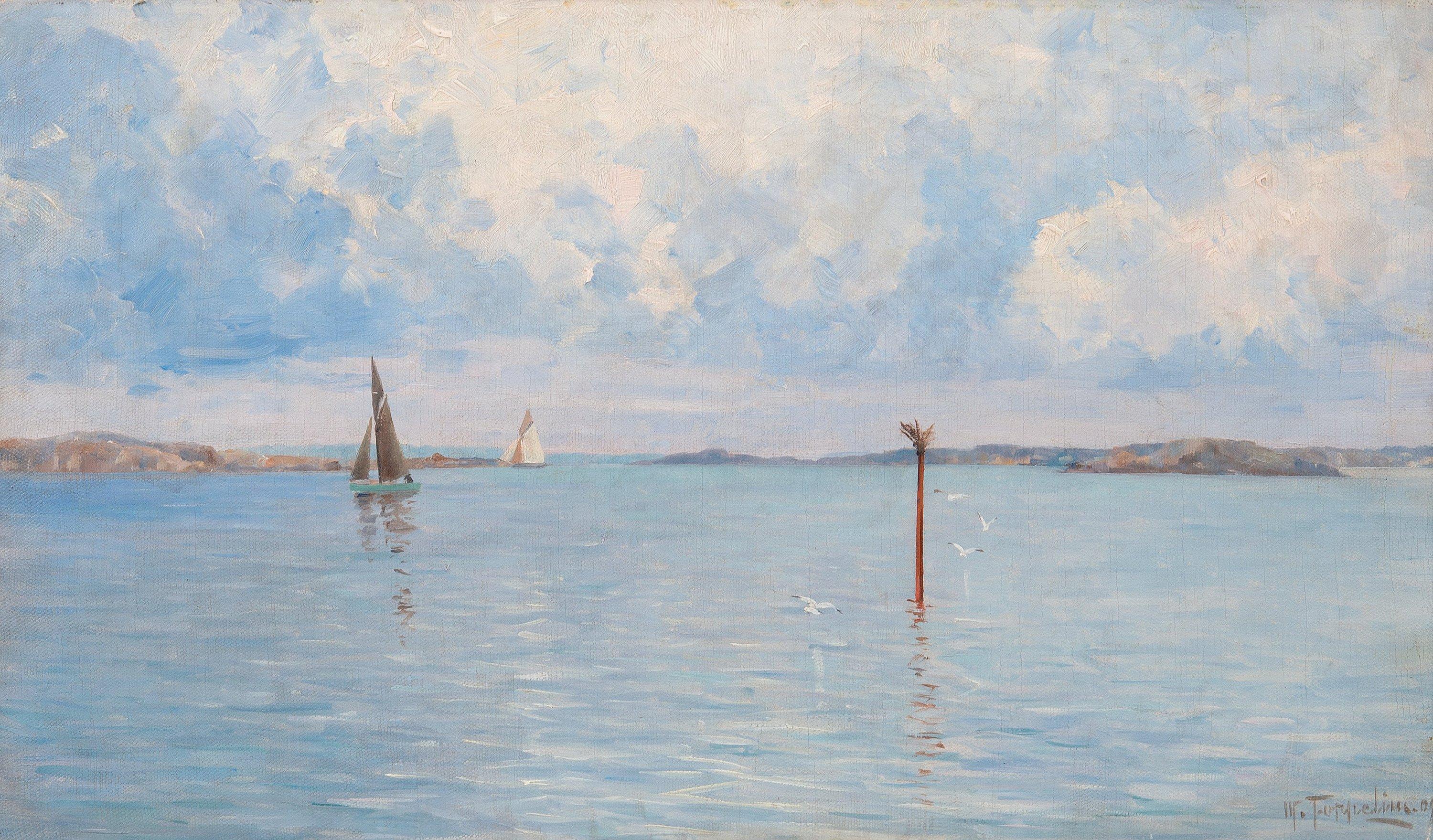 Woldemar Toppelius - Sailors In The Archipelago.