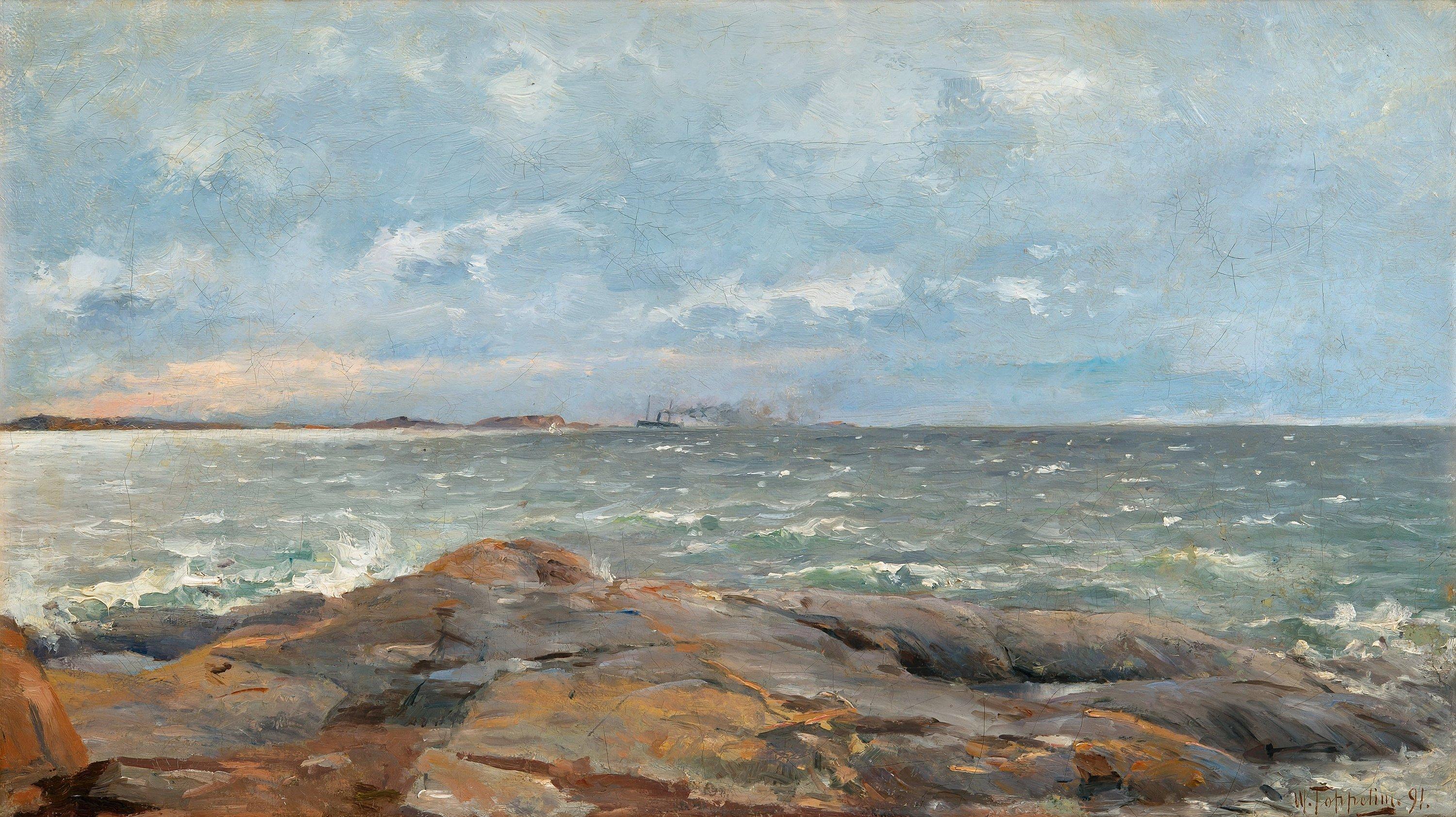 Woldemar Toppelius - Ships In The Horizon.
