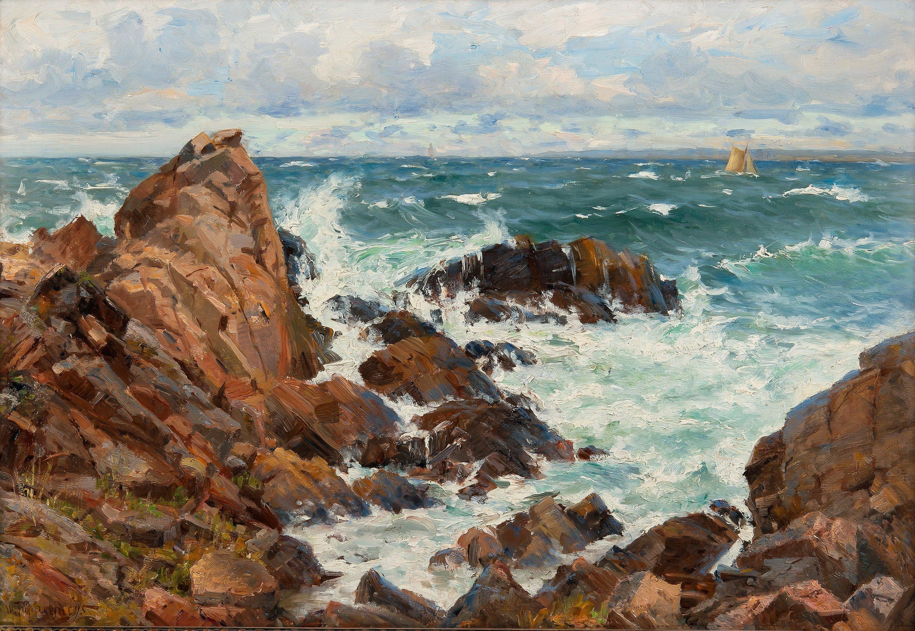 Woldemar Toppelius - Strandlandskap