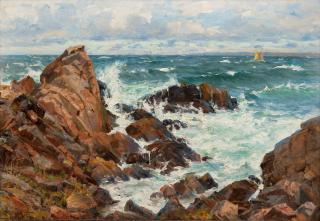 Woldemar Toppelius - Strandlandskap